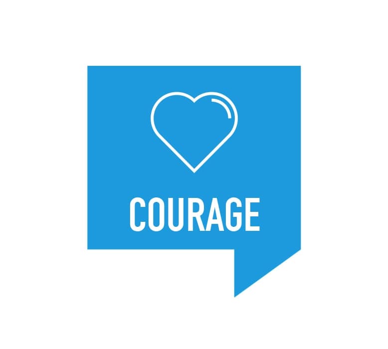 courage retreat program logo