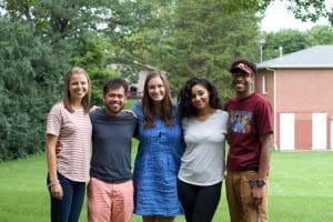 The Y Corps: Genevieve, Kevin, Maggie, Dahlia and Traiveon