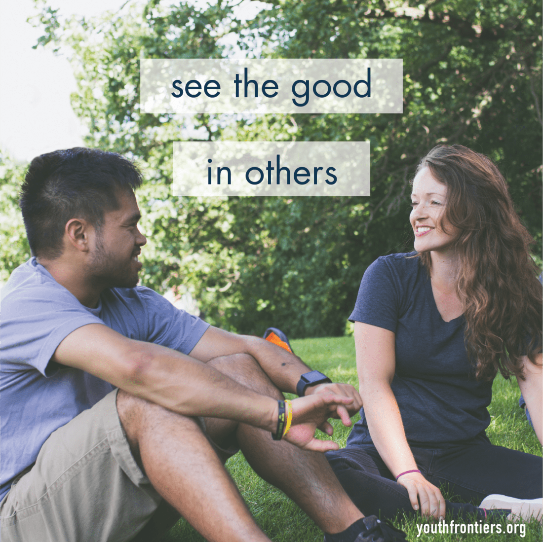 see the good in others